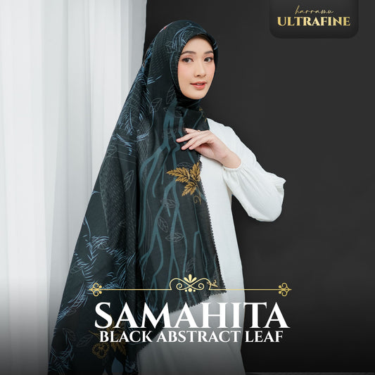 HARRAKU ULTRAFINE - Hijab Voal Printing Motif Segiempat