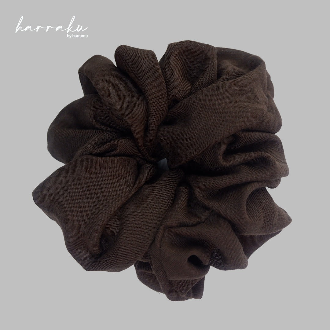 SCRUNCHIE - UMBER BROWN