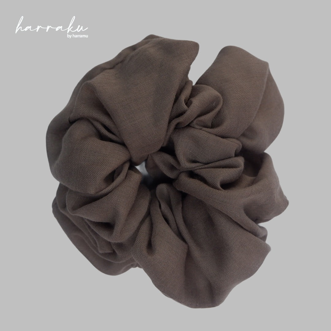 SCRUNCHIE - WALNUT