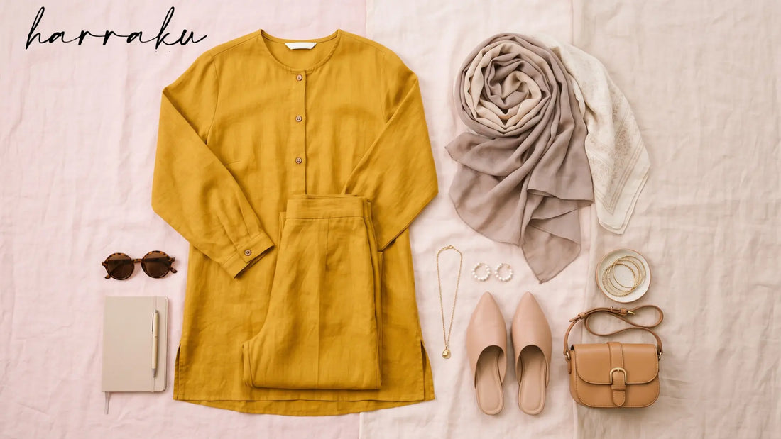Baju Kuning Cocok dengan Jilbab Warna Apa? Ide Mix & Match