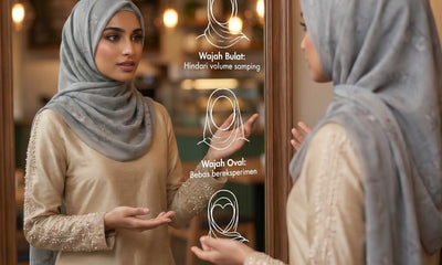 Cara Memilih Pashmina Sesuai Bentuk Wajah agar Lebih Kece