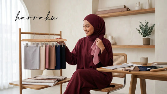 Hijab untuk Baju Burgundy Biar Makin Elegan