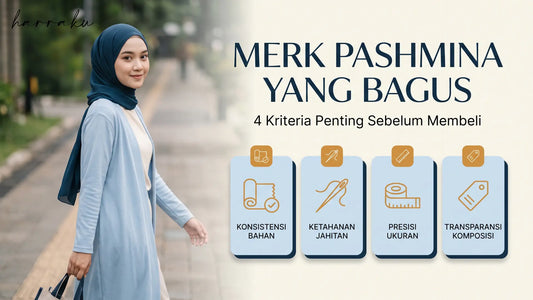 Merk Pashmina yang Bagus, Rekomendasi Terpercaya