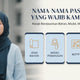 Nama-Nama Pashmina yang Wajib Kamu Tahu