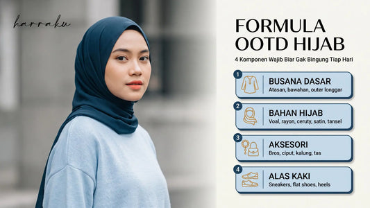 Formula OOTD Hijab Biar Gak Bingung Tiap Hari