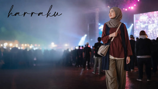 OOTD Nonton Konser Hijab: Stylish Tahan Lama