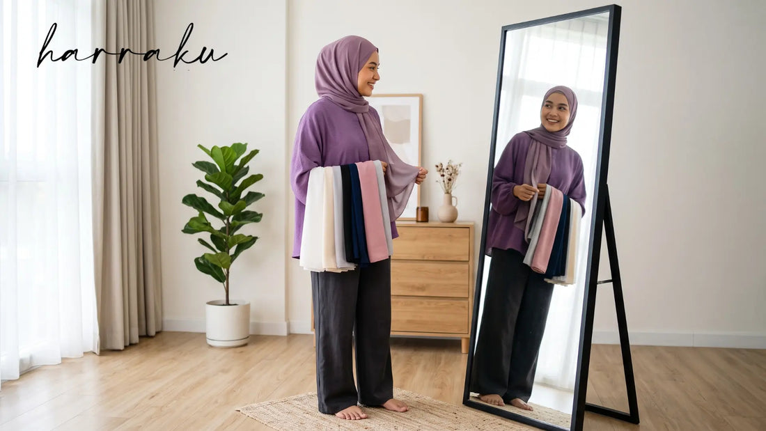 Baju Ungu Cocok Dengan Jilbab Warna Apa? Ide Mix & Match