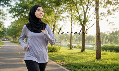 Style Jogging Hijab Simple yang Nyaman Tanpa Ribet