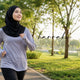 Style Jogging Hijab Simple yang Nyaman Tanpa Ribet