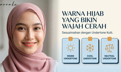 Warna Hijab yang Bikin Wajah Cerah dan Glowing