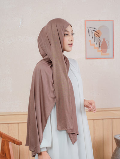 PASHMINA RAYON TANSEL - WOOD