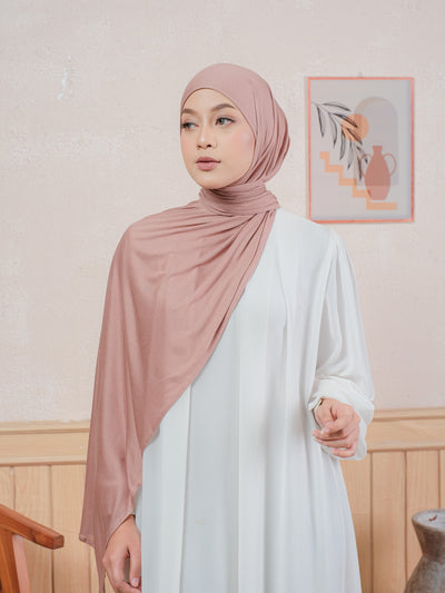 PASHMINA RAYON TANSEL - MOCCA