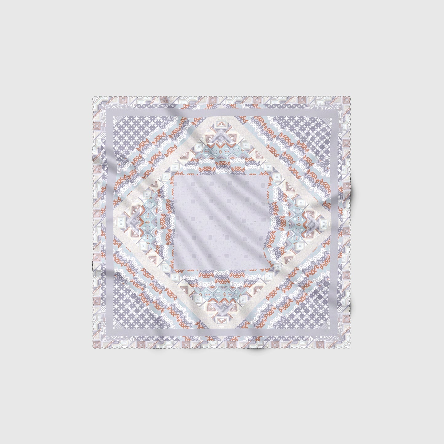 Voal Superfine Segiempat Motif Ethnic - MANEERA | Harraku