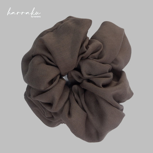 SCRUNCHIE - WALNUT